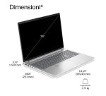 HP ProBook 4 G2a Next Gen AI Wolf Pro Security Edition AMD Ryzen™ 7 250 Computer portatile 40,6 cm (16") WUXGA 16 GB DDR5-SDRAM 512 GB SSD Wi-Fi 6E (802.11ax) Windows 11 Pro Argento