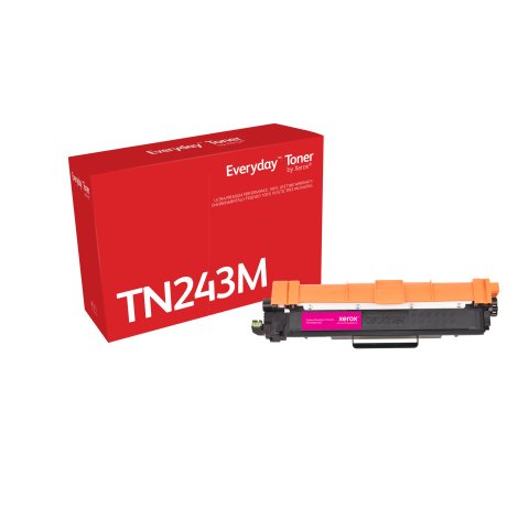 El tóner Everyday™ Magenta de Xerox es compatible con Brother TN-243M, Capacidad estándar