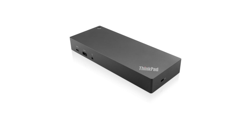 Lenovo 40AF0135IT laptop dock/port replicator Wired USB 3.2 Gen 2 (3.1 Gen 2) Type-C Black