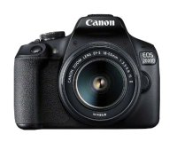 Canon EOS 2000D BK 18-55 IS II EU26 Kit d'appareil-photo SLR 24,1 MP CMOS 6000 x 4000 pixels Noir
