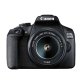 Canon EOS 2000D BK 18-55 IS II EU26 Kit d'appareil-photo SLR 24,1 MP CMOS 6000 x 4000 pixels Noir