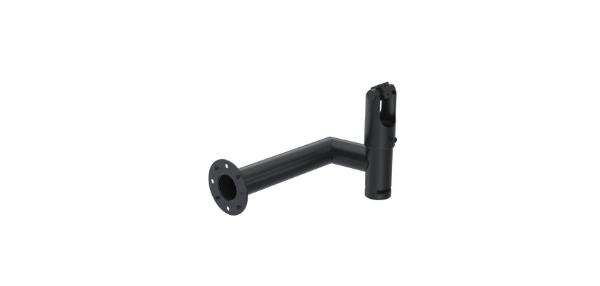Ergonomic Solutions SpacePole Kiosk SPK615-02 accessoire de système de paiement en point de vente Bras pivotant Noir Métal