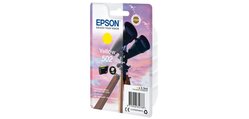 Epson Singlepack Yellow 502 Ink
