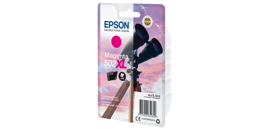 Epson Singlepack Magenta 502XL Ink