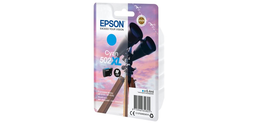 Epson Singlepack Cyan 502XL Ink