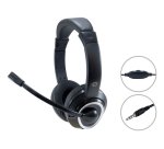 Conceptronic POLONA02B auricular y casco Auriculares Alámbrico Diadema Juego Negro