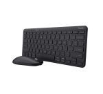 Trust Lyra clavier Souris incluse Bureau RF sans fil + Bluetooth AZERTY Français Noir
