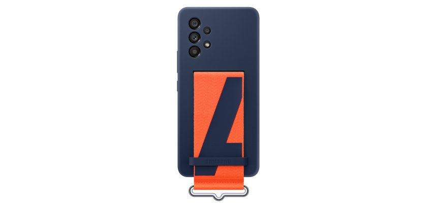 SAMSUNG Coque smartphone bleu marine pour Galaxy A53