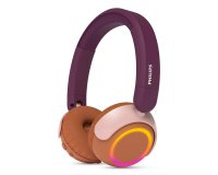 Philips 4000 series TAK4200MP/00 cuffia e auricolare Wireless A Padiglione Musica e Chiamate Bluetooth Arancione, Viola, Rosa
