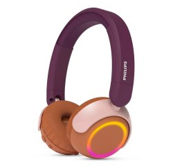 Philips 4000 series TAK4200MP/00 headphones/headset Wireless Head-band Calls/Music Bluetooth Orange, Purple, Rose