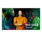 Samsung QM75C Écran plat de signalisation numérique 190,5 cm (75") LCD Wifi 500 cd/m² 4K Ultra HD Noir Tizen 24/7