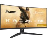 iiyama G-MASTER GCB3486WQSCP-B1 computer monitor 86,4 cm (34") 3440 x 1440 Pixels UltraWide Quad HD Zwart