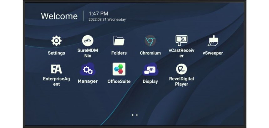 Viewsonic CDE7530 Écran d'affichage dynamique 190,5 cm (75") Wifi 450 cd/m² 4K Ultra HD Noir Intégré dans le processeur Android 11