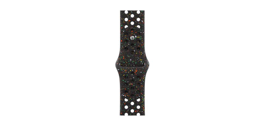 Apple MG9Y4ZM/A slimme draagbare accessoire Band Zwart Aluminium, Fluorelastomeer