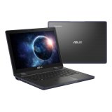 ASUS BR1204FGA-R90061XA Intel® N N100 Hybride (2-en-1) 31 cm (12.2") Écran tactile WUXGA 8 Go LPDDR5-SDRAM 128 Go SSD Wi-Fi 6 (802.11ax) Windows 11 Pro Academic Noir, Gris