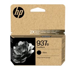 HP 937e Cartouche d’encre authentique Noir EvoMore