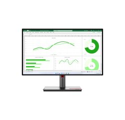 Lenovo ThinkVision P27q-30 LED display 68.6 cm (27") 2560 x 1440 pixels Quad HD Black