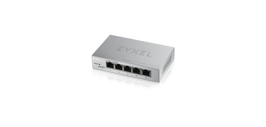 Zyxel GS1200-5 Géré Gigabit Ethernet (10/100/1000) Argent