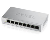Zyxel GS1200-8 Géré Gigabit Ethernet (10/100/1000) Argent
