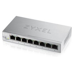 Zyxel GS1200-8 Géré Gigabit Ethernet (10/100/1000) Argent