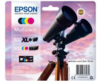 Epson 502 XL cartouche d'encre 4 pièce(s) Original Rendement élevé (XL) Noir, Bleu, Magenta, Jaune