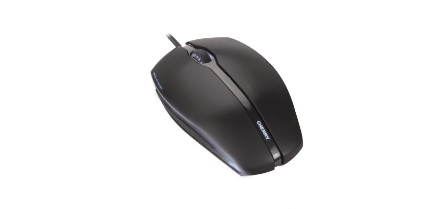 CHERRY GENTIX CORDED ILLUMINATED MOUSE, Souris rétroéclairée, noir, USB