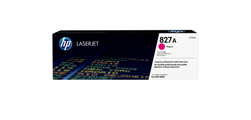 HP 827A - magenta - original - LaserJet - toner cartridge (CF303A)
