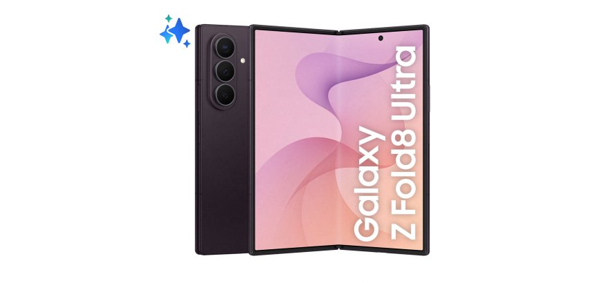 Samsung Galaxy Z Fold8 Ultra , 256GB, Violet Shadow, Processore Potente, Batteria 5000 mAh, Multischermo, RAM 12GB, Camera 200 MP, Now Nudge, Assistente Foto