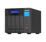 QNAP TVS-H474 NAS Tower Intel® Core™ i3 i3-12100 8 Go DDR4 0 To QuTS hero Noir