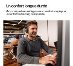 HP Poly Micro-casque filaire USB binaural Mission 825