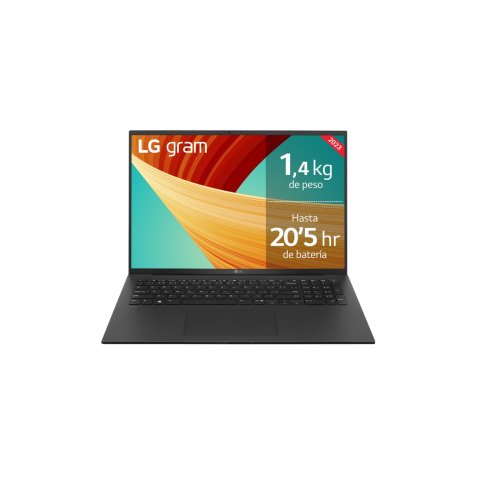 LG 17Z90R Intel® Core™ i7 i7-1360P Portátil 43,2 cm (17") WQXGA 32 GB LPDDR5-SDRAM 1 TB SSD NVIDIA GeForce RTX 3050 Wi-Fi 6 (802.11ax) Windows 11 Home Español Negro