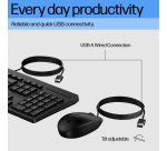 HP 225 Wired Mouse and Keyboard Combo