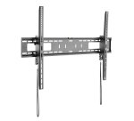 StarTech.com Support Mural TV pour Écran VESA 60-100 pouces (75kg) - Support Mural TV Universel Inclinable et Robuste - Support de Montage Ajustable pour Grands Écrans Plats - Profil Bas