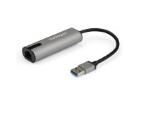 StarTech.com Adaptateur 2.5GbE USB-A vers Ethernet - NBASE-T NIC - Réseau Gigabit USB 3.0 Type A 2.5/1GbE Multi Speed - USB 3.1 pour PC vers RJ45 - Lenovo X1 Carbon/HP EliteBook/ZBook
