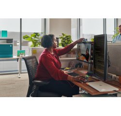 HP Poly Auriculares estéreo Blackwire 3320 con certificación Microsoft Teams USB-C + Adaptador USB-C/A
