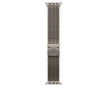 Apple Bracelet Milanais en titane naturel 49 mm - Medium