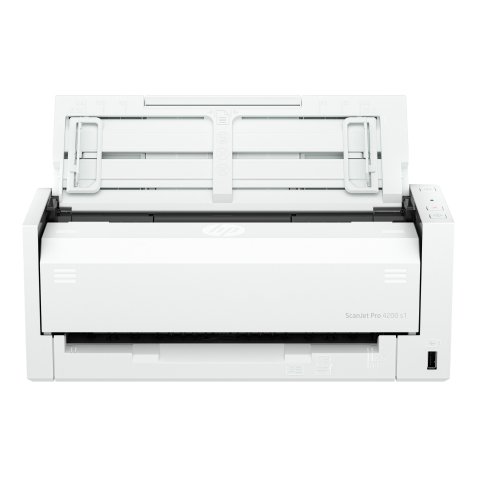 HP ScanJet Pro 4200 s1 Scanner à défilement A4 et passeport / carte d’identité, jusqu’à 40ppm/80ipm, 600x 600 DPI