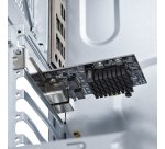 StarTech.com Carte Réseau PCIe Gigabit 5G à 2 Ports, Carte LAN PCI Express 5G/2,5G/1G/100M/10M, Realtek RTL8126, Windows et Linux, Conforme TAA