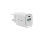 Conceptronic ALTHEA19W33 Caricabatterie per dispositivi mobili Universale Bianco AC Ricarica rapida Interno