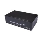 StarTech.com Switch KVM double affichage DisplayPort 4K 60 Hz à 4 ports avec hub USB 2.0 intégré