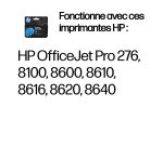 HP 951XL cartouche d'encre cyan grande capacité authentique