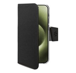 Celly WALLY mobile phone case 16 cm (6.3") Wallet case Black