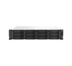 QNAP TS-1264U-RP NAS Rack (2 U) Intel® Celeron® 8 Go DDR4 0 To QNAP QTS Aluminium, Noir