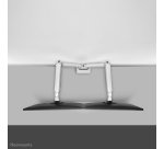 Neomounts DS70S-950WH2 Support d'écran à fixer 17-35" - ressort à gaz - Topfix - arrêt 180°