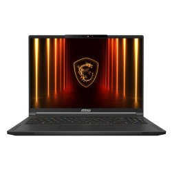 MSI Stealth A16 AI+ A3HWGG-001FR AMD Ryzen AI 7 350 Ordinateur portable 40,6 cm (16") Quad HD+ 32 Go DDR5-SDRAM 1 To SSD NVIDIA GeForce RTX 5070 Wi-Fi 7 (802.11be) Windows 11 Home Noir