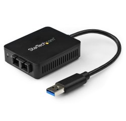 StarTech.com Adaptateur réseau USB 3.0 vers fibre optique SC Gigabit Ethernet jusqu'à 550 m