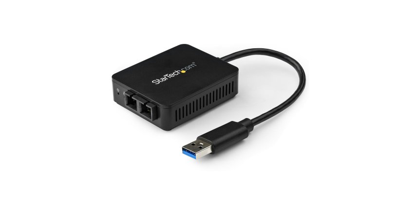 StarTech.com Adaptateur réseau USB 3.0 vers fibre optique SC Gigabit Ethernet jusqu'à 550 m