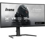 iiyama GCB3482WQSU-B1 écran plat de PC 86,4 cm (34") 3440 x 1440 pixels UltraWide Quad HD LED Noir