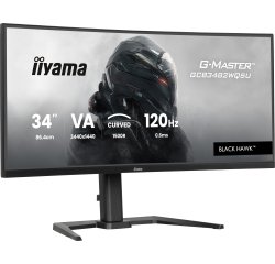 iiyama GCB3482WQSU-B1 écran plat de PC 86,4 cm (34") 3440 x 1440 pixels UltraWide Quad HD LED Noir