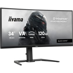 iiyama GCB3482WQSU-B1 écran plat de PC 86,4 cm (34") 1440 x 3440 pixels UltraWide Quad HD LED Noir